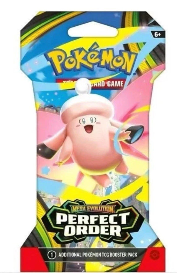 Pokémon Perfect Order Sleeved Booster Pack Mega Clefable Pokemon - NEW SEALED
