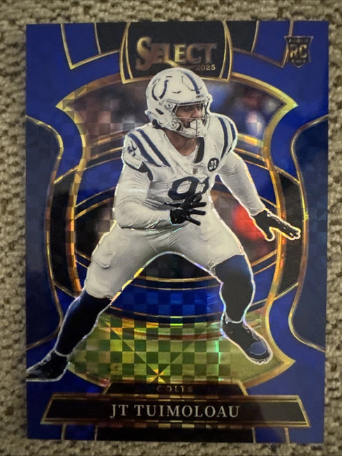 2025 Panini Select - Concourse JT Tuimoloau #31 Blue Prizm /249 (RC)