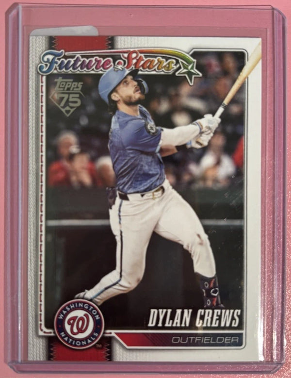 2026 Topps Series 1 Dylan Crews #86 Future Stars Base, Nationals | MINT/NM