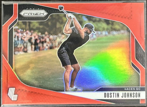 2025 Panini Prizm Liv Golf Dustin Johnson #84 /125 4Aces GC
