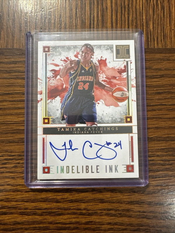 2025 Panini WNBA Impeccable Tamika Catchings Incredible Ink Auto /10