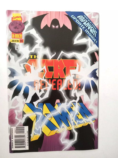 X-Men #54 The Secret Revealed (marvel Comics 1996)
