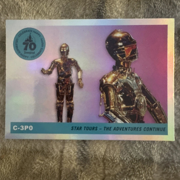 Topps Disneyland 70th Anniversary Icons C-3P0