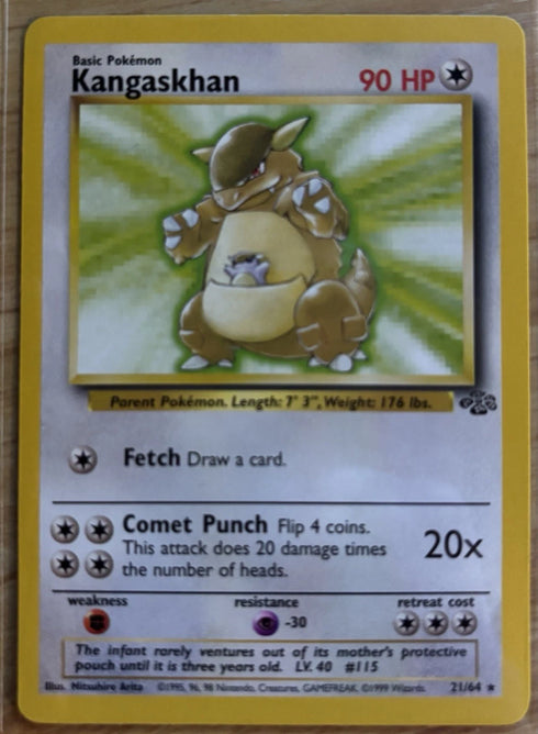 Kangaskhan 21/64 Jungle Regular