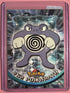 Poliwrath #62 Black Logo - 1999 Pokemon Topps TV Animation Series 1 - NM/M