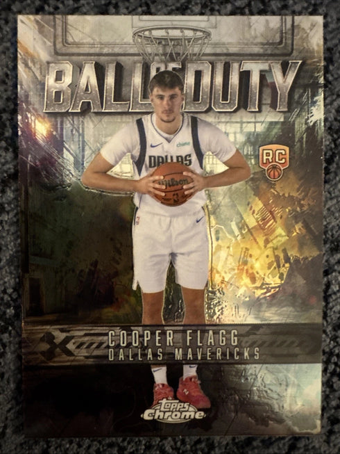 2025-26 Topps Chrome - Ball of Duty Cooper Flagg #BD-21 (RC)