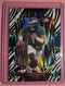 2025 Panini Select Jalen Hurts Zebra Prizm #190 Eagles Football