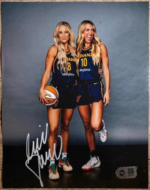 Sophie Cunningham WNBA Indiana Fever Signed Photo 8x10 SWAU COA