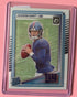 Panini Donruss Optic Jaxson Dart Rated Rookie #273 New York Giants Football