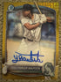 Yorger Bautista /50 Auto RC 2025 Bowman Chrome Card MT Gold MOJO BMA-YB Mariners