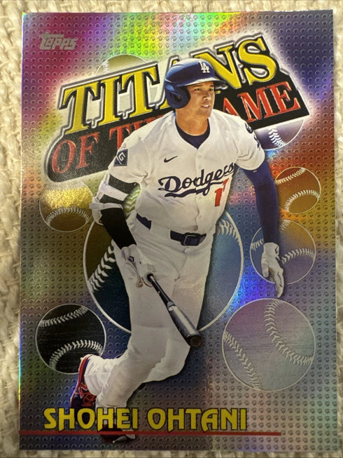 2026 Series 1 Baseball Shohei Ohtani Titans Of The Game SP Holo Dodgers #TOG-1