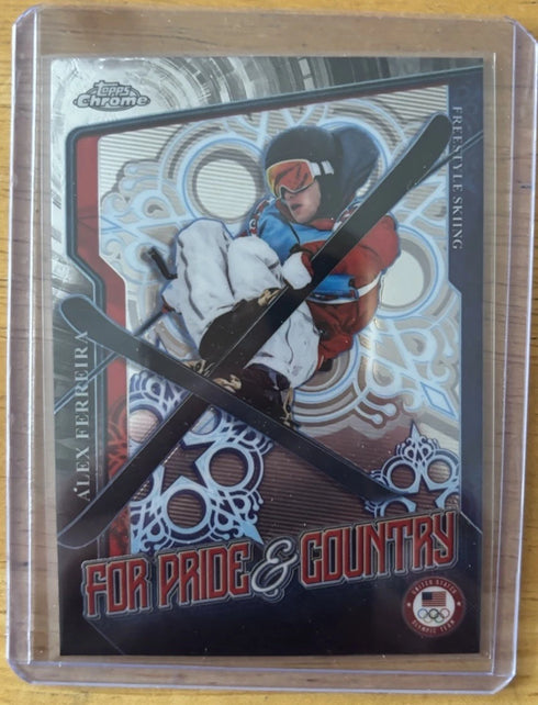 Alex Ferreira For Pride And Country 2026 Topps Chrome Winter Olympics FREESTYLE
