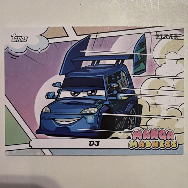 2026 Topps Disney Neon Manga Madness DJ #MM-8 (Cars)