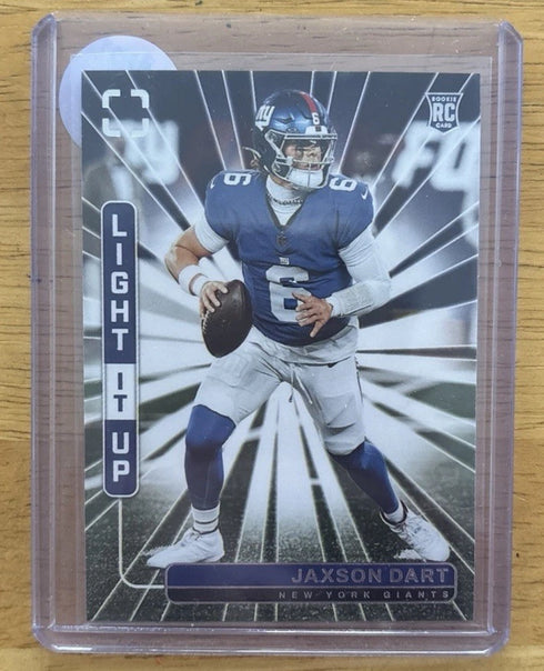 2025 Panini Photogenic - Light It Up Jaxson Dart #8 (RC)