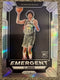 2024-25 Panini Prizm Basketball Silver Prizm Emergent AJ Johnson RC #15