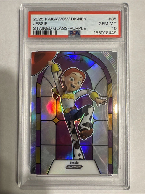 2025 Kakawow Disney Jessie Stained Glass-purple #85 /115