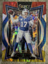 2024 Panini Select Concourse Red and Yellow Shock Prizm Josh Allen Bills #34