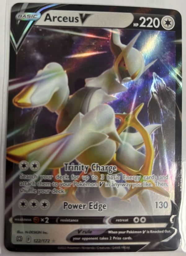 Arceus V 122/172 Swsh09: Brilliant Stars Holo