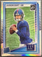 2025 Panini Donruss Optic - Rated Rookie Jaxson Dart #273 Holo Prizm (RC) Giants