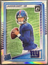 2025 Panini Donruss Optic - Rated Rookie Jaxson Dart #273 Holo Prizm (RC) Giants