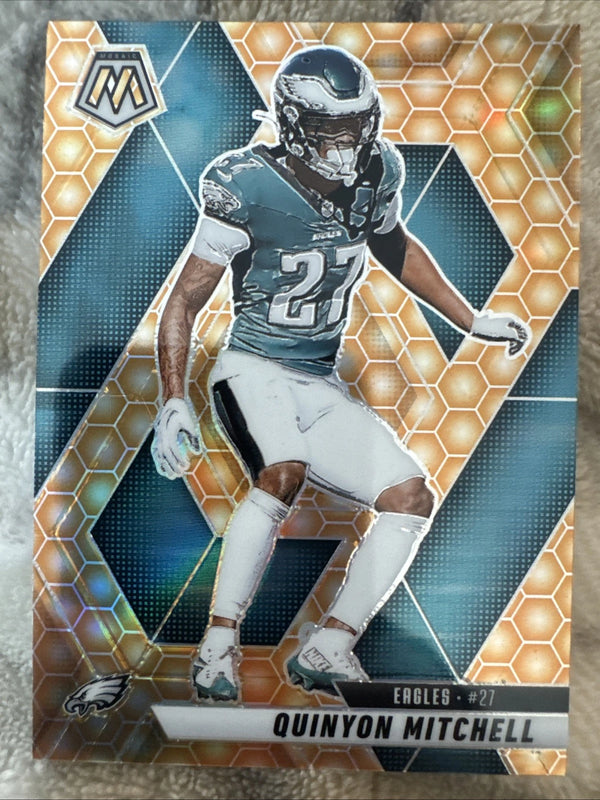 2025 Mosaic Football Quinyon Mitchell Honeycomb SSP #72