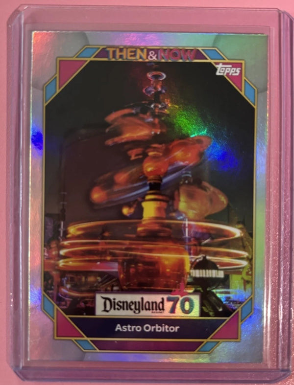 Topps 2025 Disneyland 70th Then & Now #60 Astro Orbitor Rainbow Foil