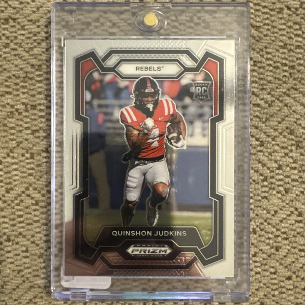 2024 Panini Prizm Draft Picks Quinshon Judkins Rookie #146 Card