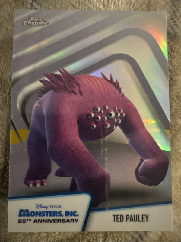 Topps Chrome Disney 2026 Ted Pauley Monsters Inc 25th Anniversary MI-15