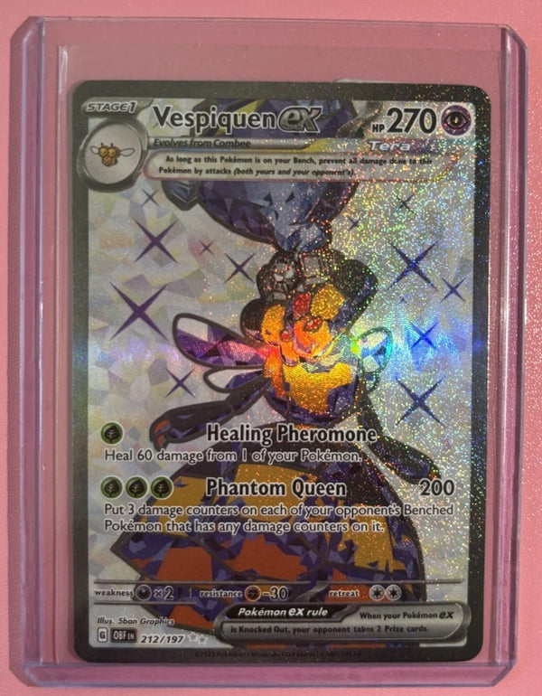 Vespiquen ex 212/197 SV03: Obsidian Flames Holo