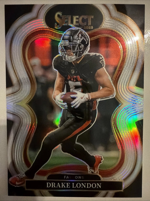 2025 Panini Select Suite Level Prizm Drake London #347 Atlanta Falcons Football