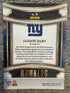 2025 Panini Select-Jaxon Dart #16, Numbers Insert, RC