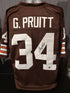 Browns Greg Pruitt Signed Custom Jersey Wilder COA