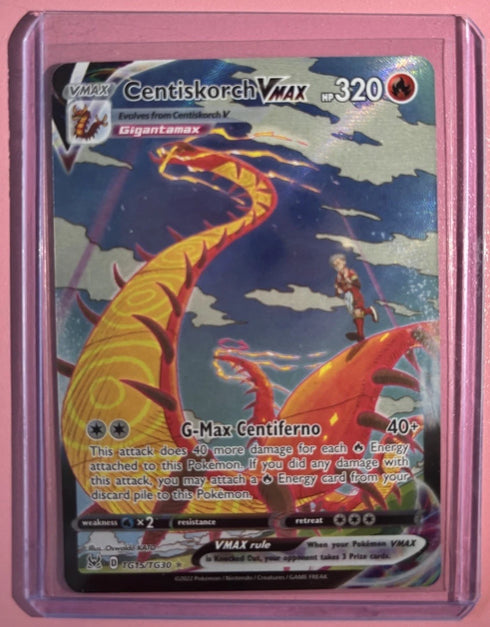 Pokemon Cenitskorch VMAX TG15 Lost Origin Trainer Gallery Ultra Rare Holo NM