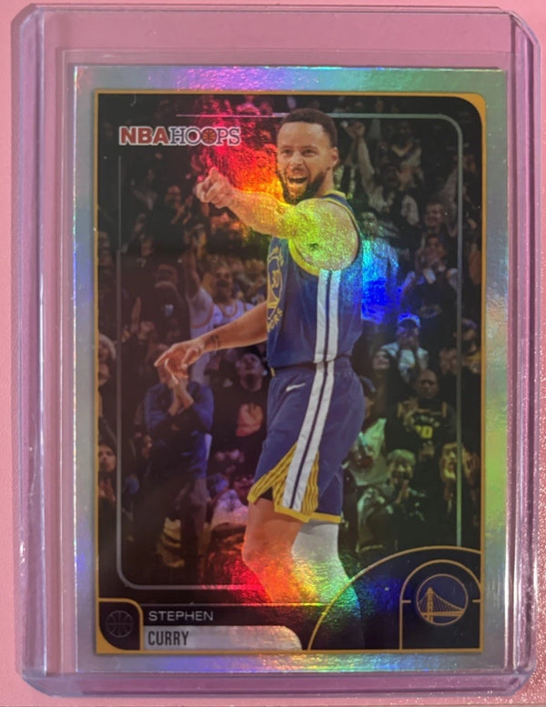 2025-2026 Topps NBA Hoops Stephan Curry #261 Rainbow Foil