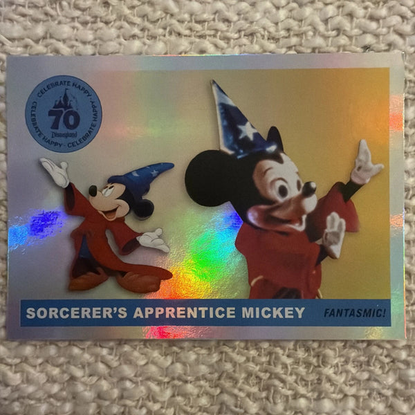 Topps Disneyland 70th Anniversary - Sorcerers Apprentice Mickey Mouse #T55-2