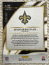 2025 Select Spencer Rattler Tri Color Prizm /249 Club Level Saints SSP QB