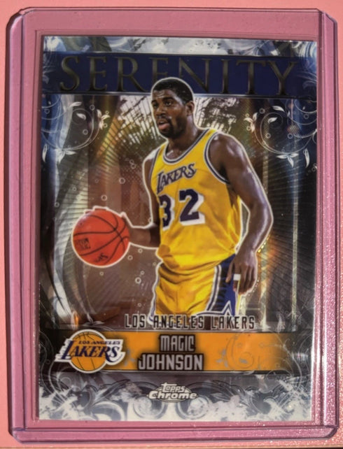 Topps Magic Johnson Serenity Insert #SY-9 Los Angeles Lakers Basketball