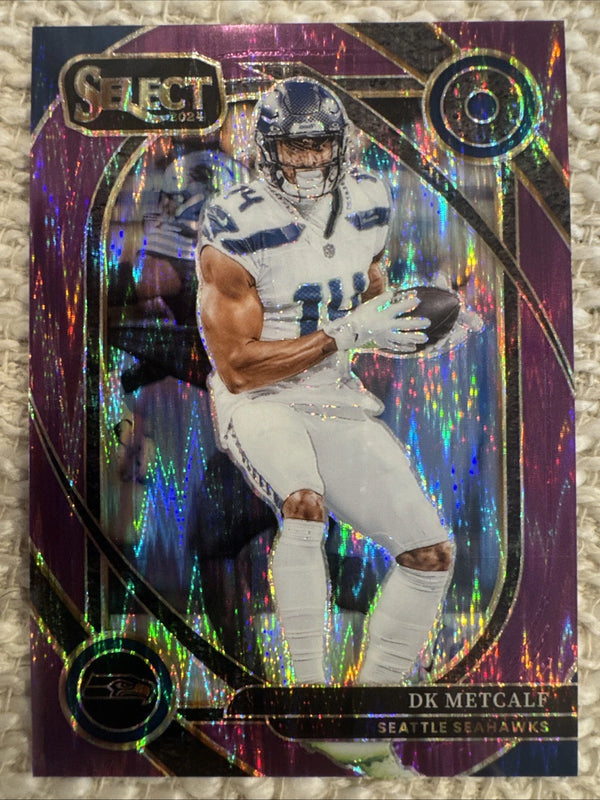 2024 Panini Select Club Level DK Metcalf #251 Purple Shock Prizm /360 Seahawks