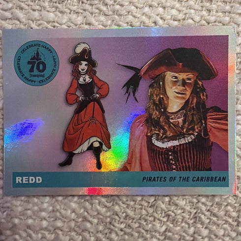 2026 Topps Disneyland 70th Anniversary Redd Pirates Of The Caribbean Foil T55-4