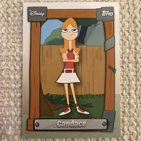 CANDACE 2026 Topps Disney Neon Phineas & Ferb #P&F-10