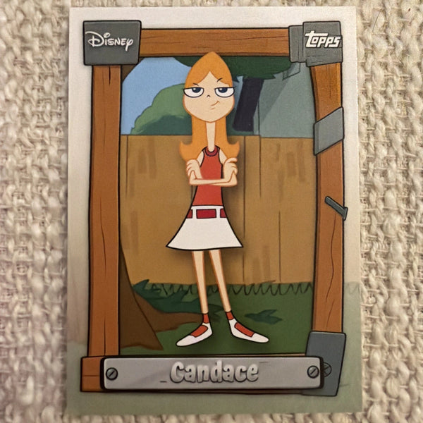 CANDACE 2026 Topps Disney Neon Phineas & Ferb #P&F-10
