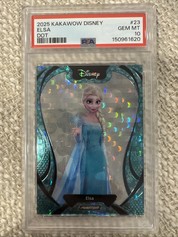 2025 Kakawow Disney Elsa #23 /210 PSA 10