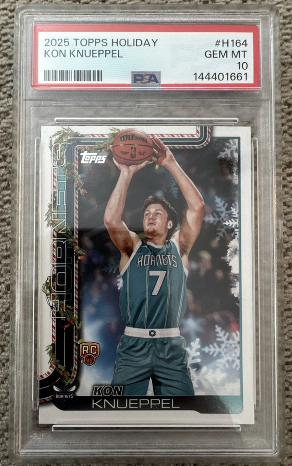 2025-26 Topps Holiday - Kon Knueppel #H164 (RC) PSA 10
