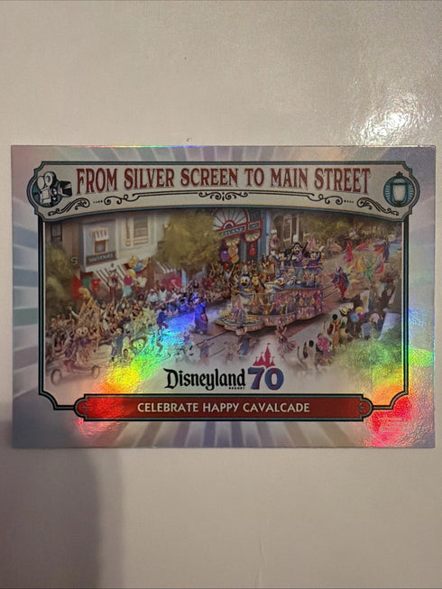2025 Topps Disneyland 70th Silver Screen To Main Street MS-25 Happy Cavalcade