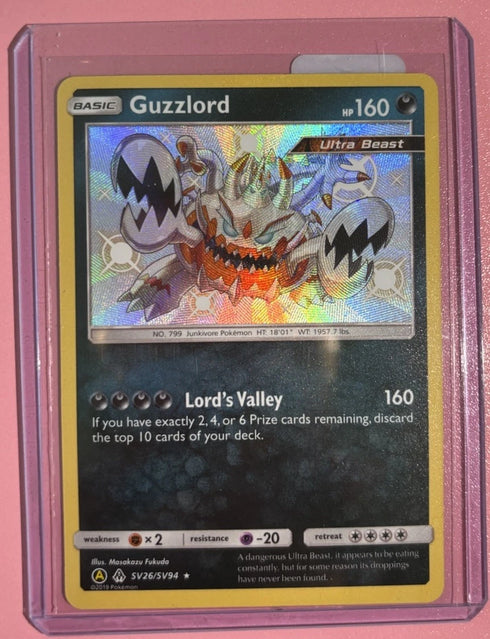 Guzzlord SV26/SV94 Hidden Fates: Shiny Vault Holo