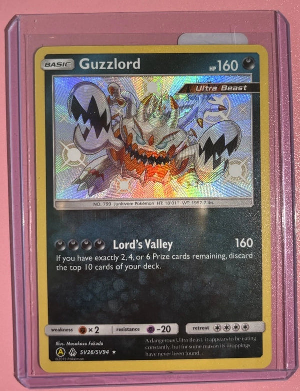Guzzlord SV26/SV94 Hidden Fates: Shiny Vault Holo