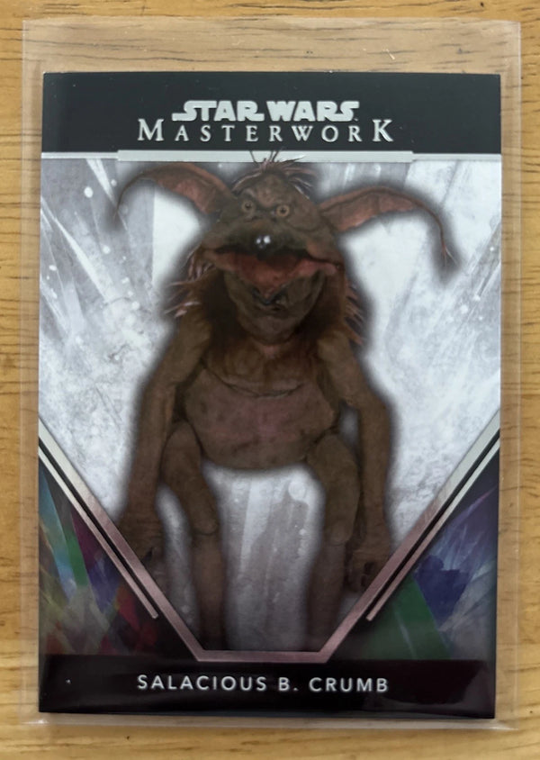 2024 Topps Star Wars Masterwork #32 Salacious B. Crumb Base-Return of the Jedi