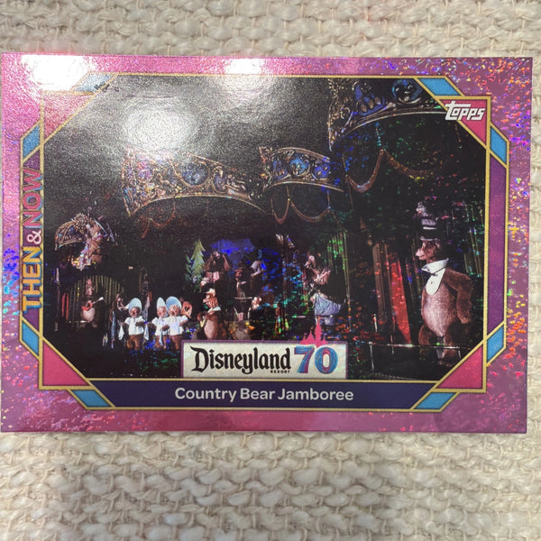 Disneyland 70th Anniversary #22 Country Bear Jamboree Pink Parallel