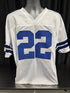 Dallas Cowboys Emmitt Smith Signed Custom White Jersey Smith Player Hologram COA