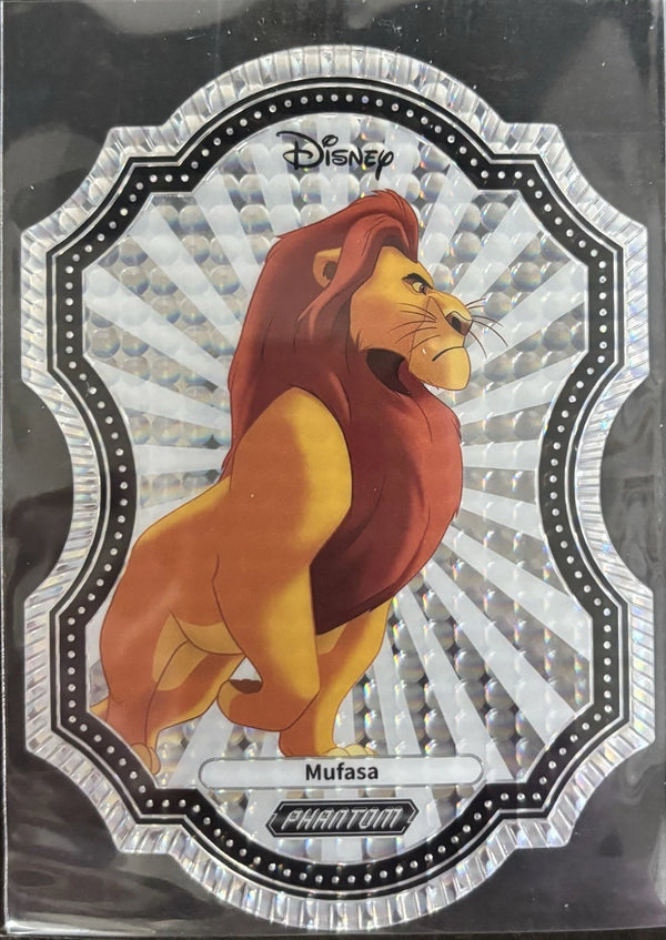 2025 Kakawow Phantom Disney #PD-YX-45 Mufasa Die-Cut Refractor The Lion King
